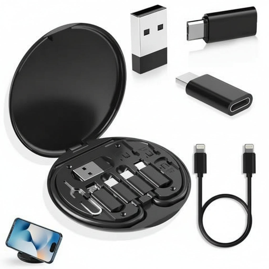 Fast Charging Travel Cable Set
