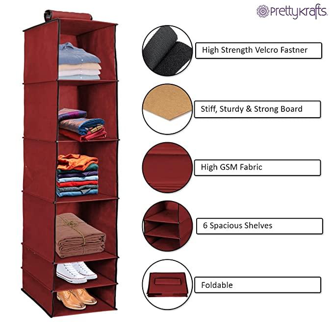 Foldable Hanging Wardrobe Organizers