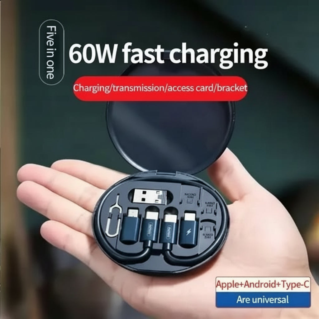 Fast Charging Travel Cable Set