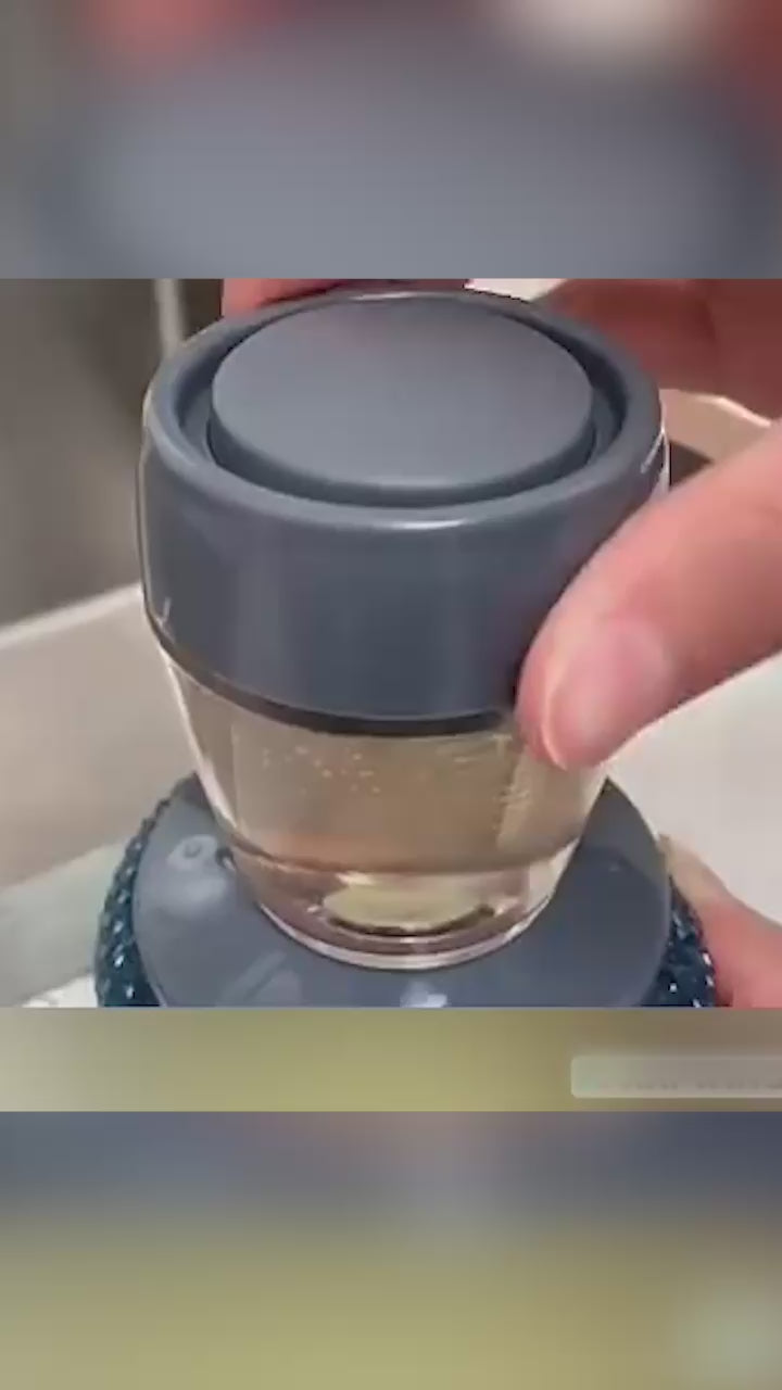 Soap Dispensing Palm Brush